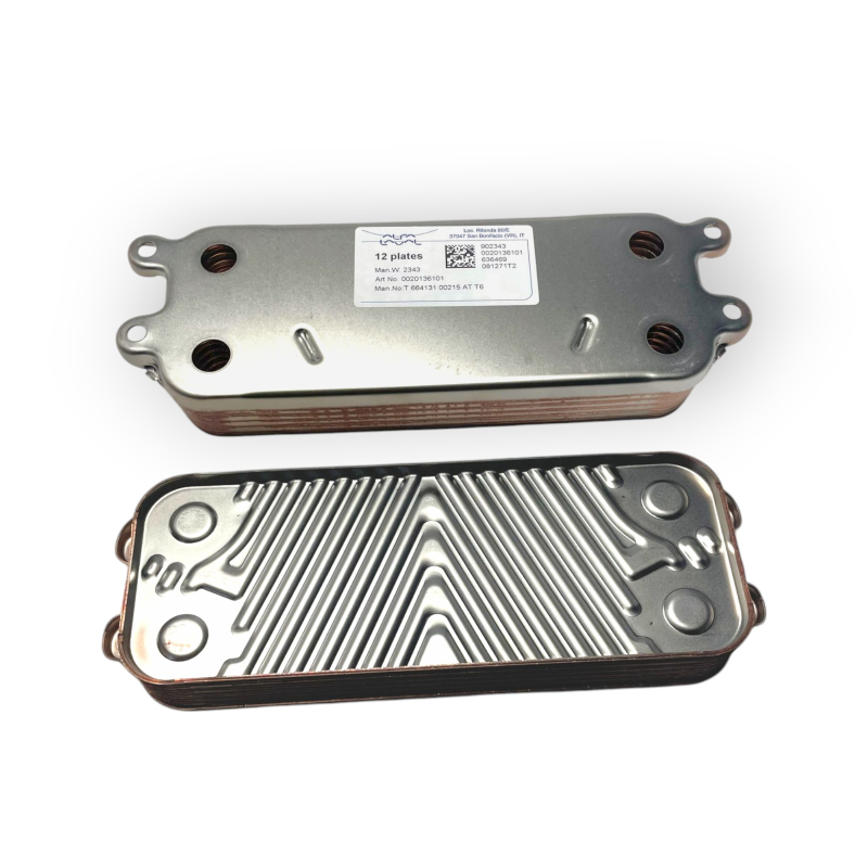 Echangeur SANITAIRE 12 PLAQUE SAUNIER DUVAL Réf. 0020186152