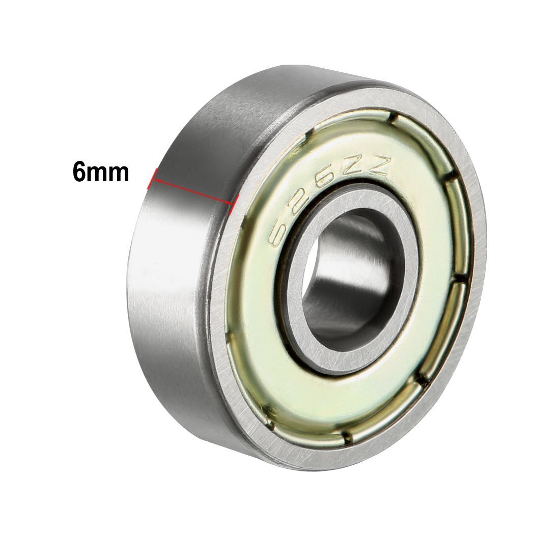 ROULEMENT EXTRACTEUR À BILLE 626ZZ 6X19X6MM